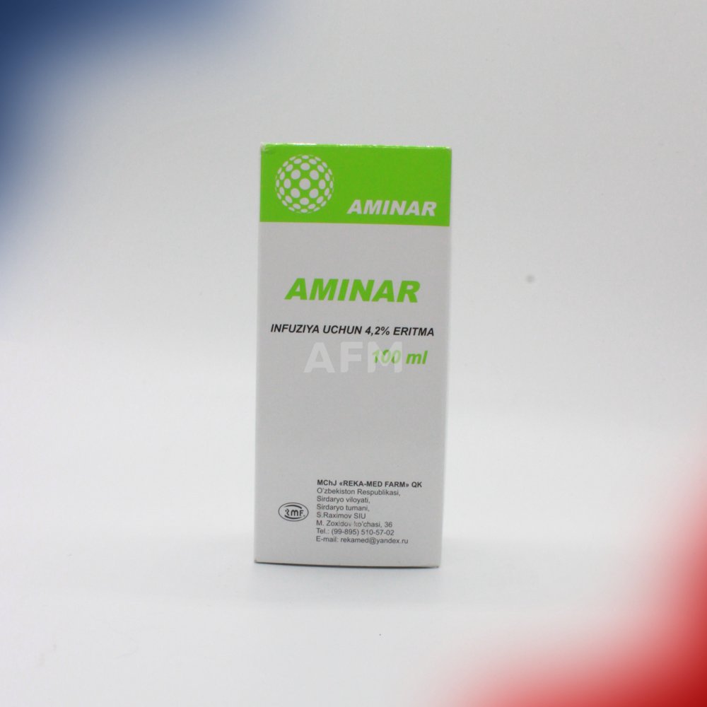 Аминар р-р.д/инф 4,2% 100мл