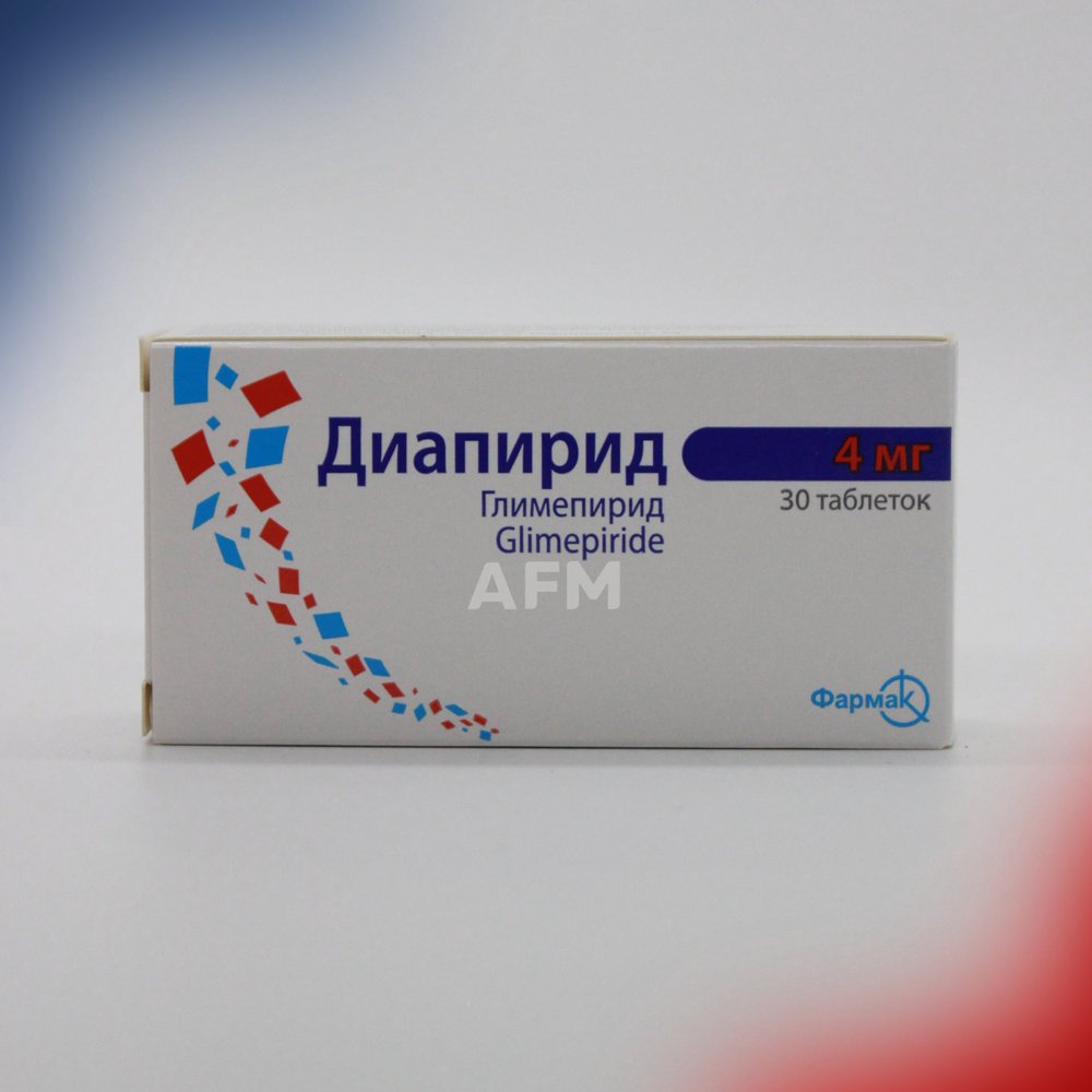 Диапирид таб 4мг №30