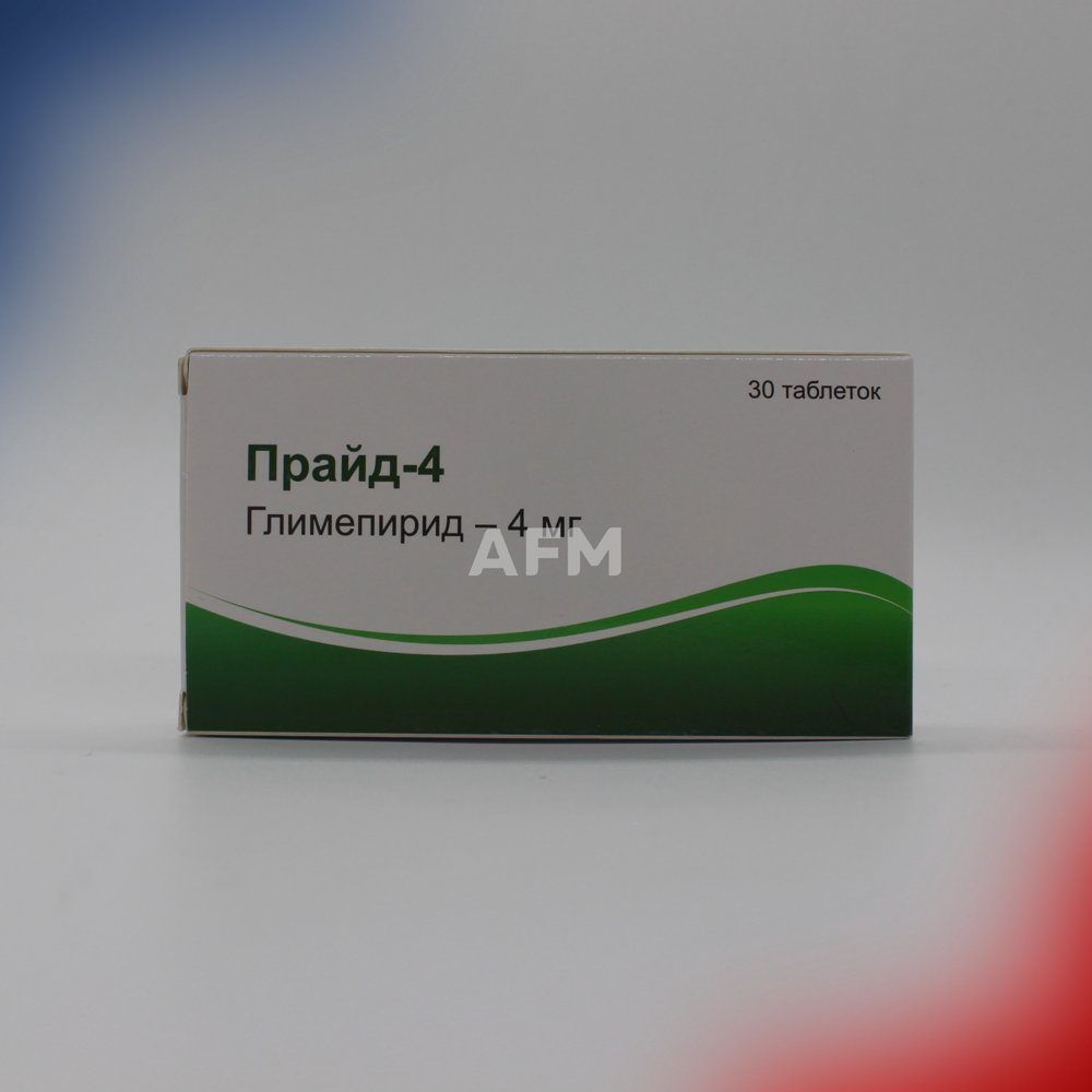 Прайд-4 таб 4мг №30